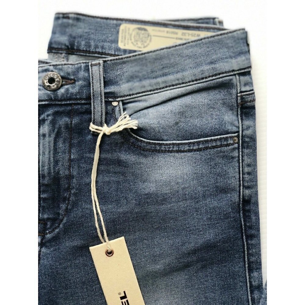 Diesel Womens Blue Denim RS018 Slim Straight Regular Jeans Size 25 26 27 - Picture 6 of 11